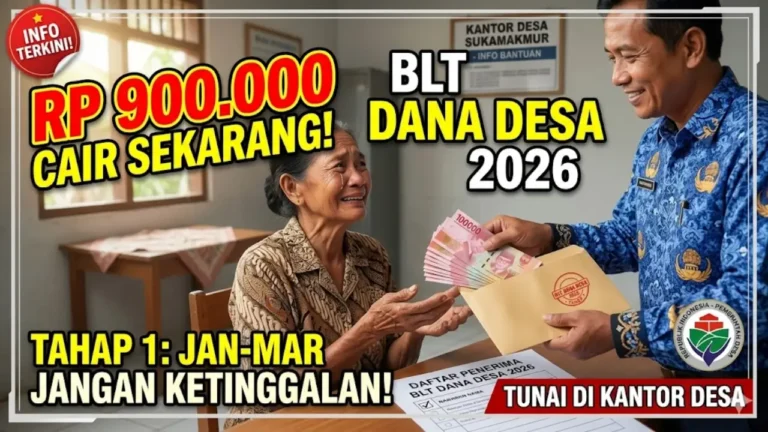 BLT Dana Desa 2026 Tahap 1 Sudah Cair! Cek Jadwal Lengkap, Besaran & Cara Cair Terbaru