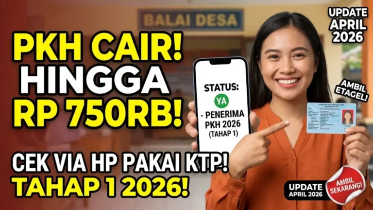 Cara Cek Bansos PKH Lewat KTP 2026: Mudah Banget, Cukup Pakai NIK & HP Saja!