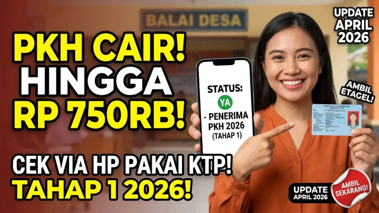 Cara Cek Bansos PKH Lewat KTP 2026: Mudah Banget, Cukup Pakai NIK & HP Saja!