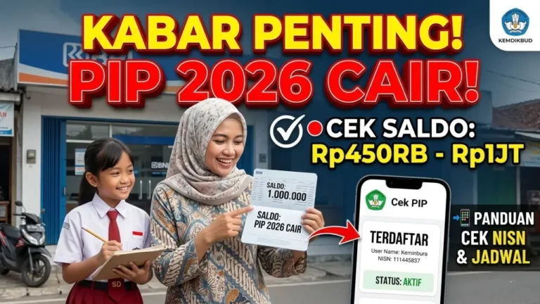 Cara Cek Saldo PIP Kemdikbud 2026: Syarat Penerima dan Jadwal Pencairan