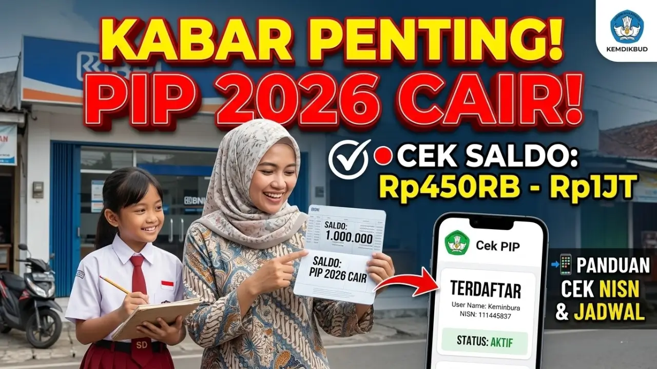 Cara Cek Saldo PIP Kemdikbud 2026: Syarat Penerima dan Jadwal Pencairan