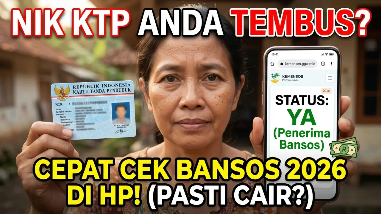 Cara Cek NIK KTP Bansos 2026 Online, Panduan Lengkap dan Cepat