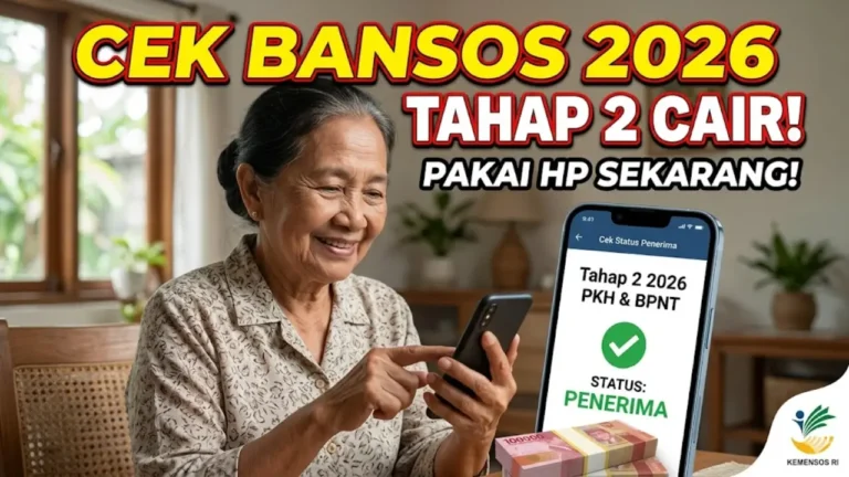 2 Cara Terbaru Cek Bansos 2026 Tahap 2: Aplikasi Cek Bansos dan Website Kemensos